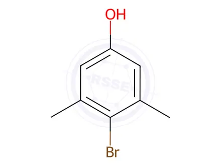 Chemical structure of 4-Bromo-3,5-dimethylphenol
