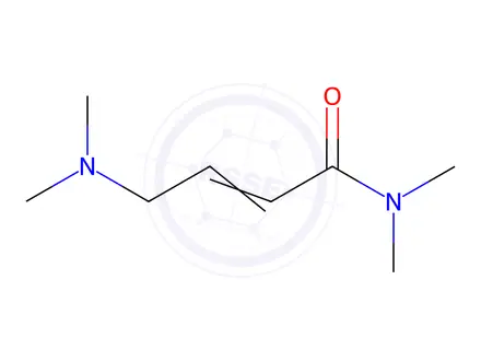 Chemical structure of 2-Butenamide, 4-(dimethylamino)-N,N-dimethyl-