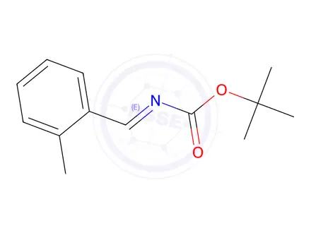 Chemical structure of tert-Butyl (E)-(2-methylbenzylidene)carbamate