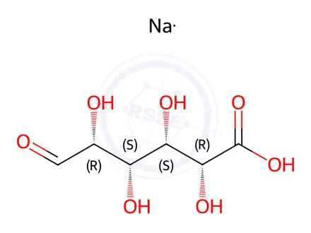 Chemical structure of Sodium Glucuronic Acid Impurity 39