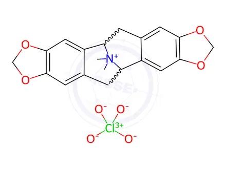 Chemical structure of Californidine Perchlorate