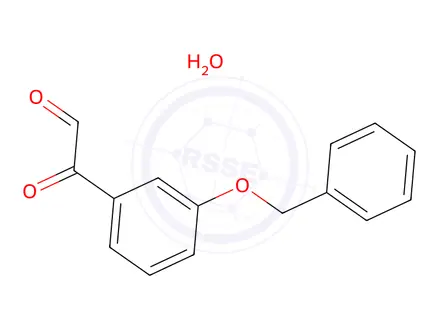 Chemical structure of 2-(3-(Benzyloxy)phenyl)-2-oxoacetaldehyde