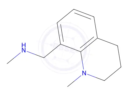 Chemical structure of N-Methyl(1-methyl-1,2,3,4-tetrahydro-8-quinolinyl)methanamine