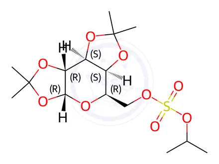 Chemical structure of Topiramate Impurity 88