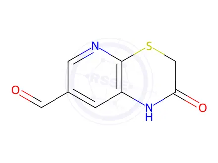 Chemical structure of 2-Oxo-2,3-dihydro-1H-pyrido[2,3-b][1,4]thiazine-7-carbaldehyde