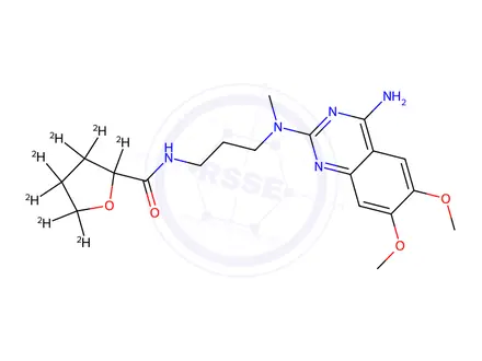 Chemical structure of Alfuzosin-d7