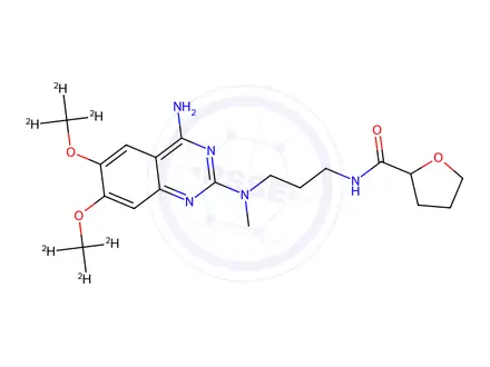 Chemical structure of Alfuzosin-D6