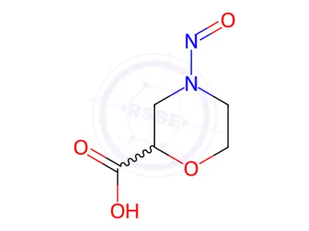 Chemical structure of Elinzanetant Nitroso Impurity