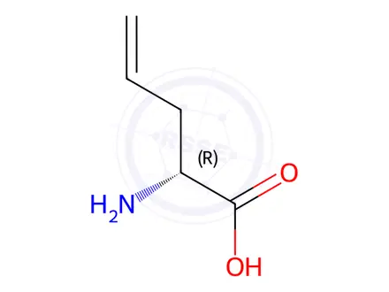 Chemical structure of D-Allylglycine
