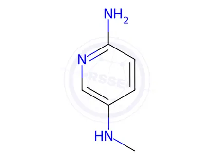 Chemical structure of N5-methylpyridine-2,5-diamine