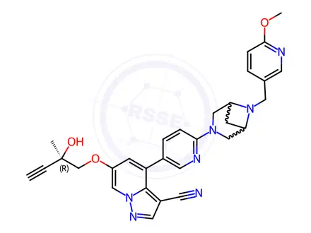 Chemical structure of Selpercatinib Impurity 24