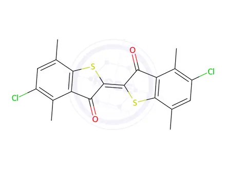 Chemical structure of Vat Voilet 3