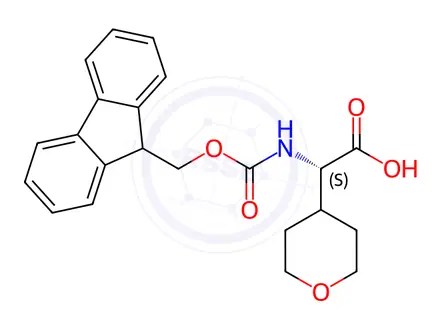 Chemical structure of Fmoc-Gthp-OH