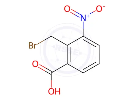 Chemical structure of 2-(Bromomethyl)-3-nitrobenzoic acid
