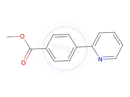 Chemical structure of Methyl 4-(pyridin-2-yl)benzoate