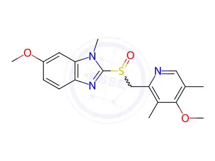 Chemical structure of Esomeprazole Impurity 35