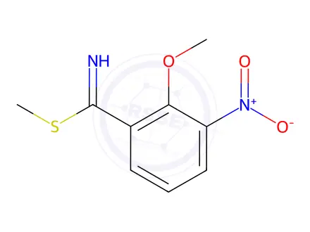 Chemical structure of Methyl 2-methoxy-3-nitrobenzimidothioate