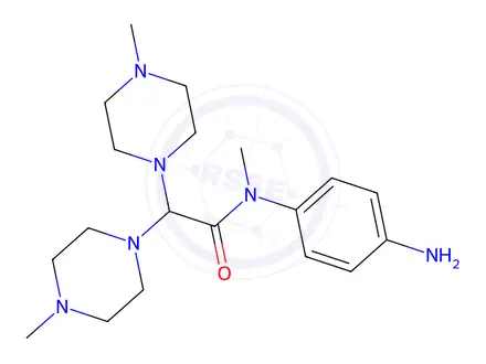 Chemical structure of Nintedanib Impurity 162