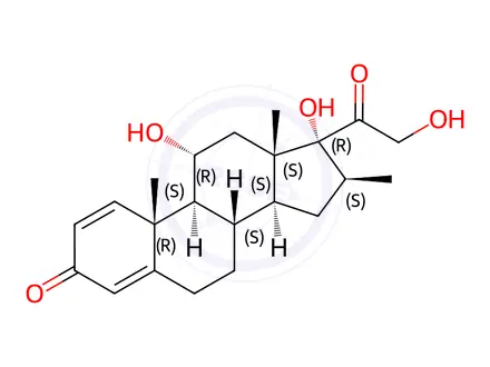 Chemical structure of Betamethasone EP Impurity G