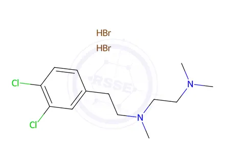 Chemical structure of BD 1047 dihydrobromide