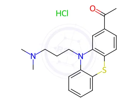 Chemical structure of Acepromazine-HCl