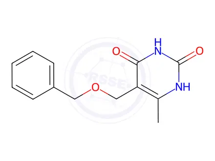 Chemical structure of Uracil Impurity 48