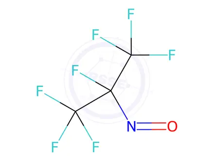 Chemical structure of HEPTAFLUORO-2-NITROSOPROPANE