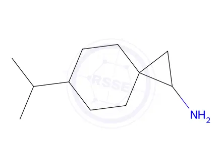 Chemical structure of 6-Isopropylspiro[2.5]octan-1-amine