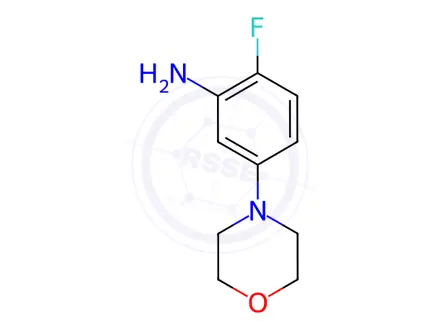 Chemical structure of Linezolid Impurity 316