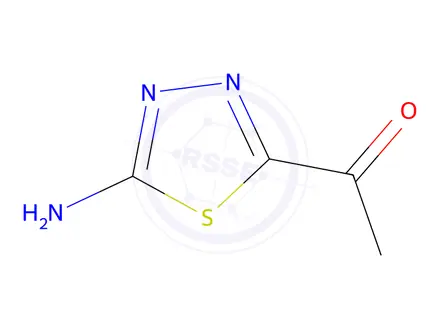 Chemical structure of 1-(5-Amino-1,3,4-thiadiazol-2-yl)ethanone