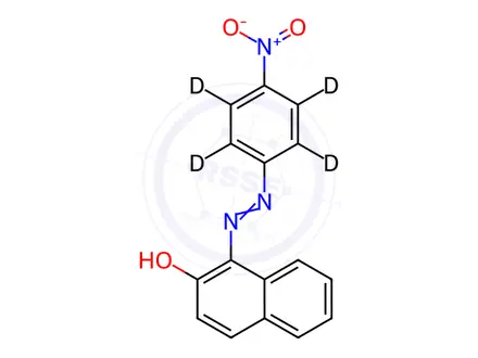 Chemical structure of Para Red-d4