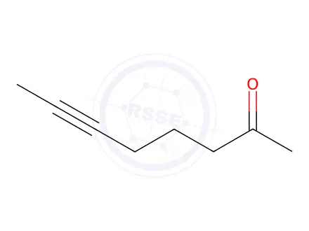 Chemical structure of 6-Octyn-2-one