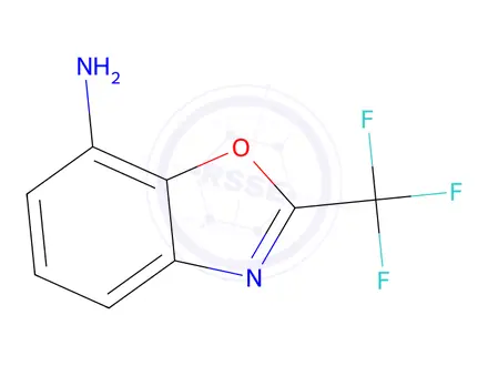 Chemical structure of 2-(Trifluoromethyl)benzo[d]oxazol-7-amine