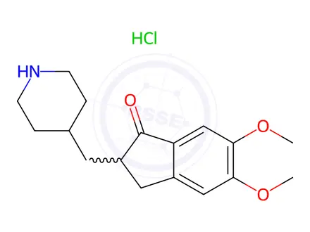 Chemical structure of Donepezil-Impurity A
