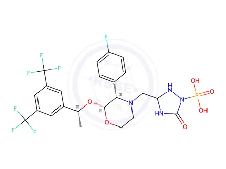 Chemical structure of Fosaprepitant Impurity 47