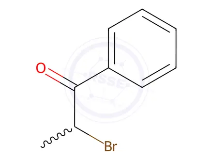 Chemical structure of 2-Bromo-1-phenylpropan-1-one