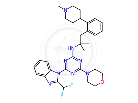 Chemical structure of Zandelisib