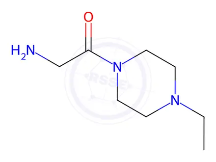 Chemical structure of 2-Amino-1-(4-ethylpiperazin-1-yl)ethan-1-one