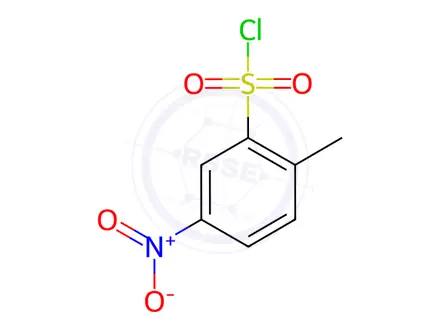 Chemical structure of 2-Methyl-5-nitrobenzenesulfonyl chloride