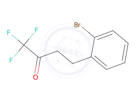 Chemical structure of 4-(2-Bromophenyl)-1,1,1-trifluorobutan-2-one