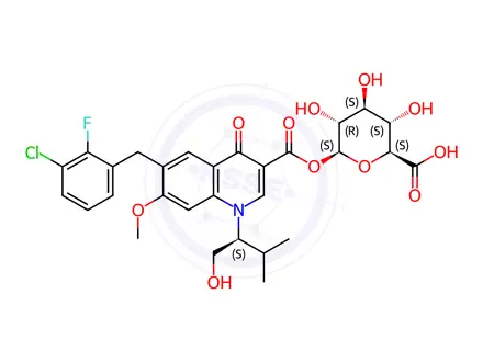 Chemical structure of Elvitegravir Impurity 35