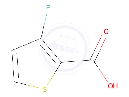 Chemical structure of 3-Fluorothiophene-2-carboxylic Acid