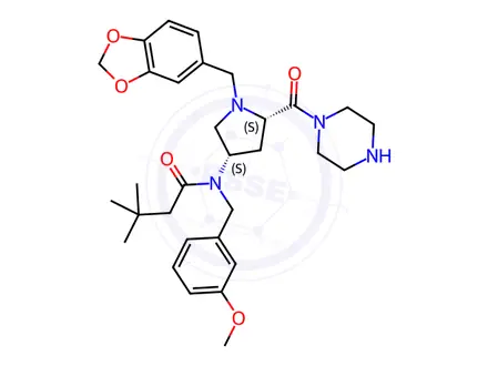 Chemical structure of CUR61414