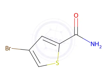 Chemical structure of 4-Bromothiophene-2-carboxamide