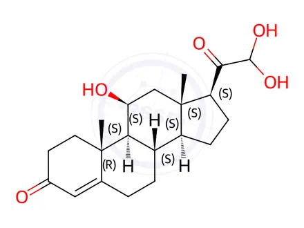 Chemical structure of Hydrocortisone Impurity 150