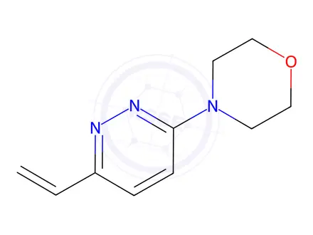 Chemical structure of 4-(6-Vinylpyridazin-3-yl)morpholine