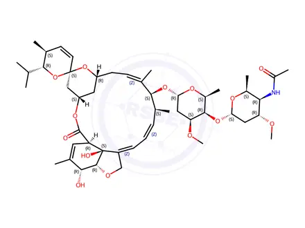 Chemical structure of Eprinomectin