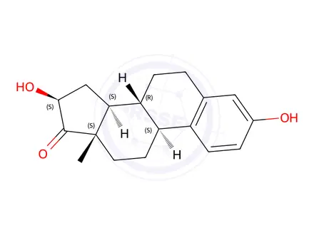 Chemical structure of 16b-Hydroxyestrone