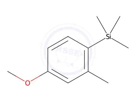 Chemical structure of (4-Methoxy-2-methylphenyl)trimethylsilane