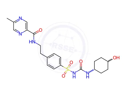 Chemical structure of Glipizide Impurity 34